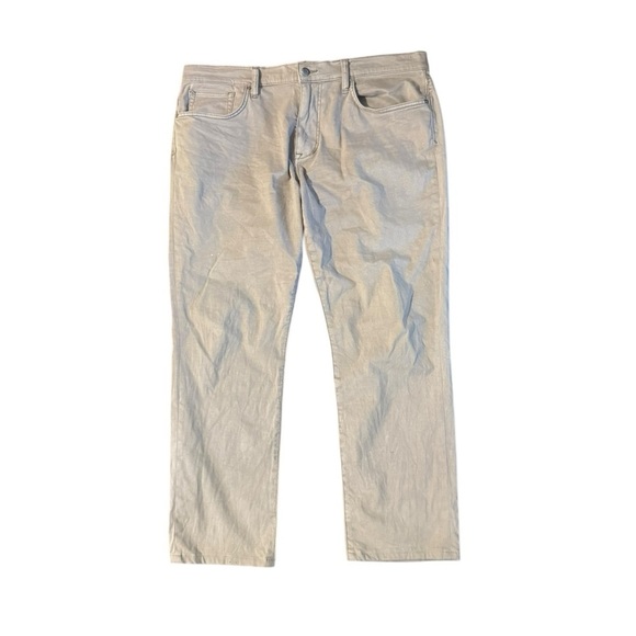 Joes Pants Men’s 38 Beige The Brixton Straight Narrow Trouser Stretch Preppy - Picture 1 of 12